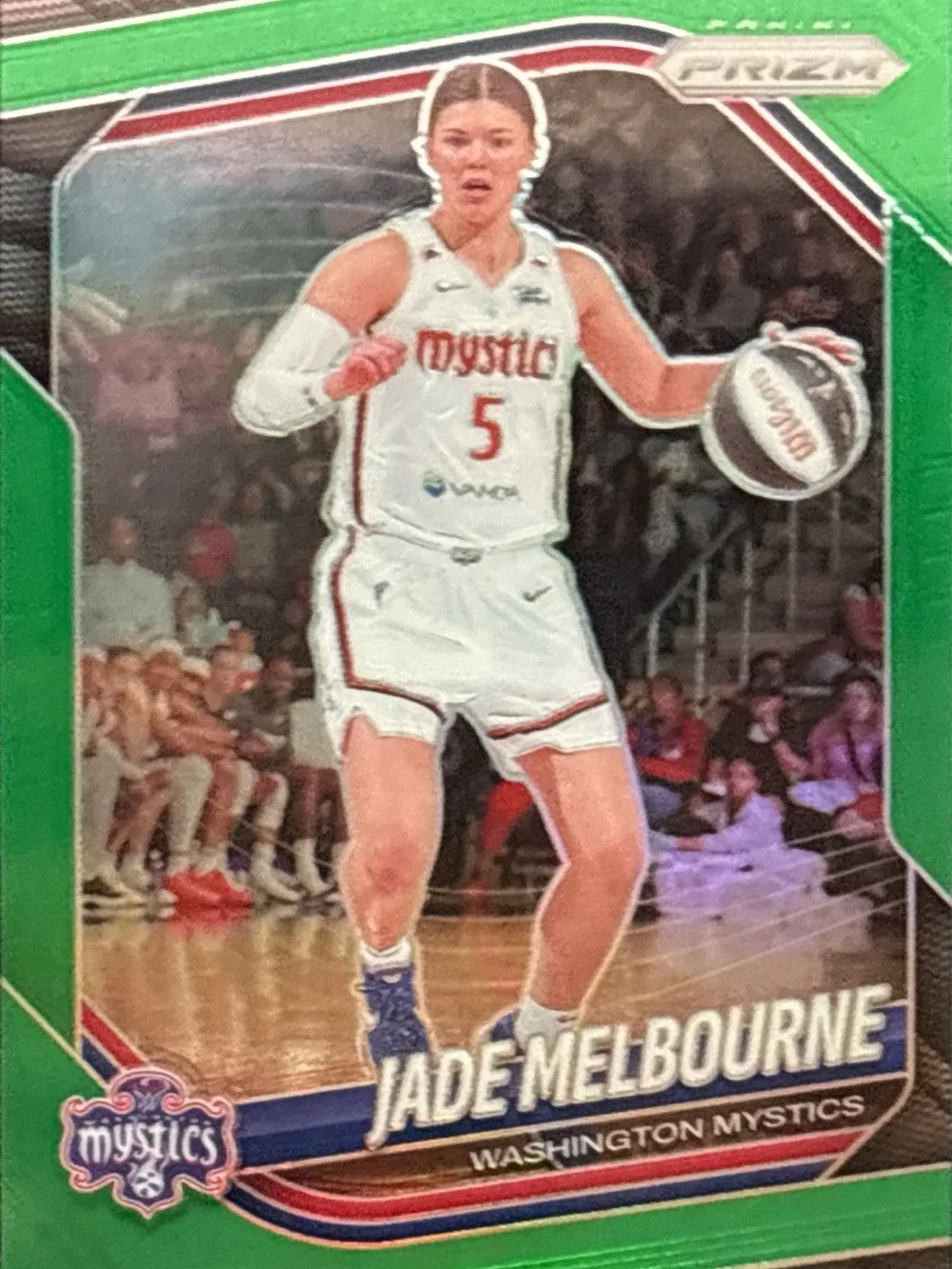 Panini Prizm Jade Melbourne Green Prizm Basketball Trading Card